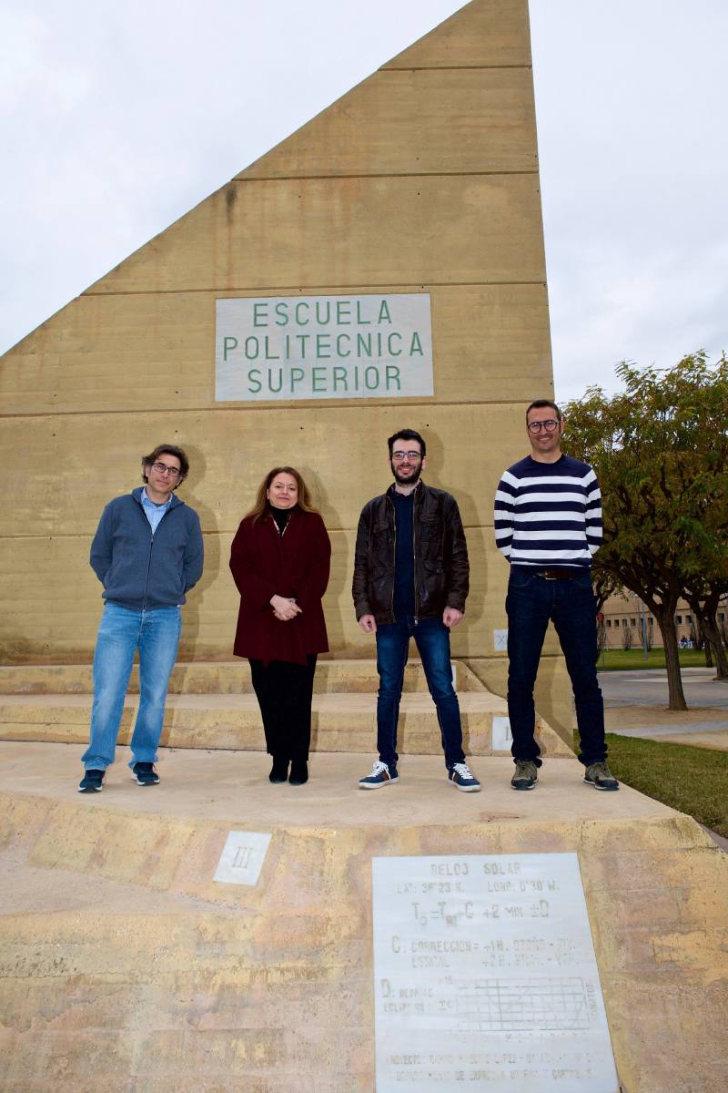 César Bordehore, Isabel Vigo, Enrique Morales y David Garca.